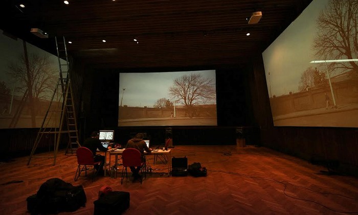 viajero atrapado proyectil