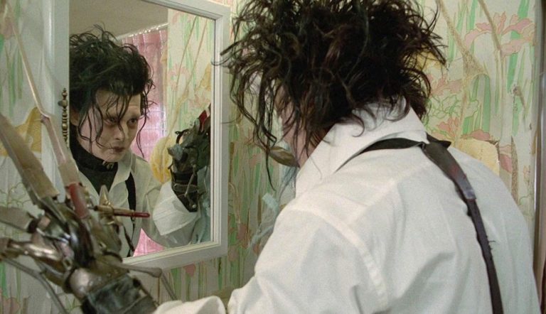 el joven manos de tijera