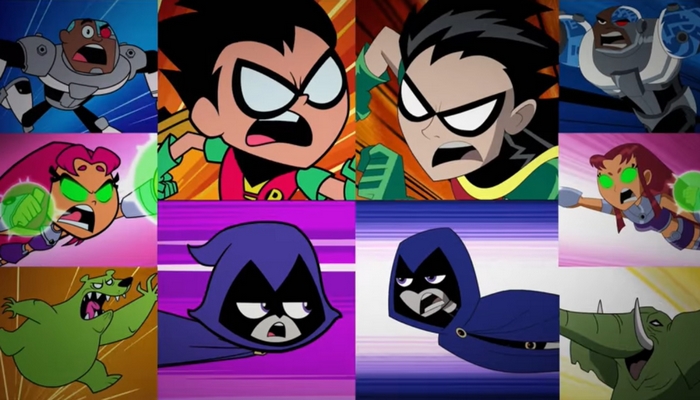 Teen Titans Go vs Teen Titans