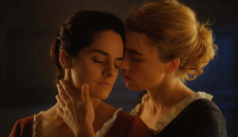 retrato de una mujer en llamas_tres