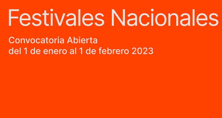 festivales nacionales