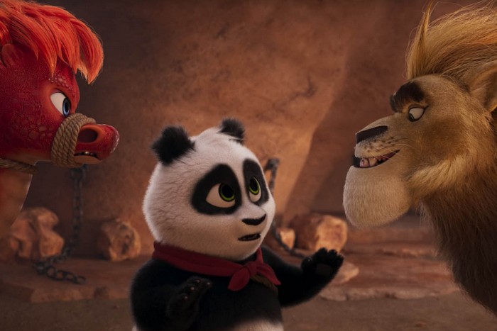 un panda en africa 2